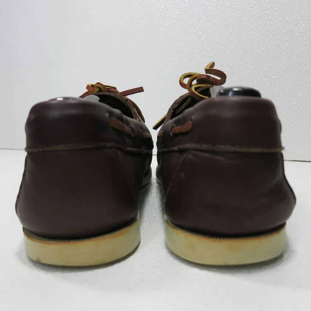 Bass Seabound Leather Men's Nautical Casual Deck Boat Shoes Footwear Sz 11 M